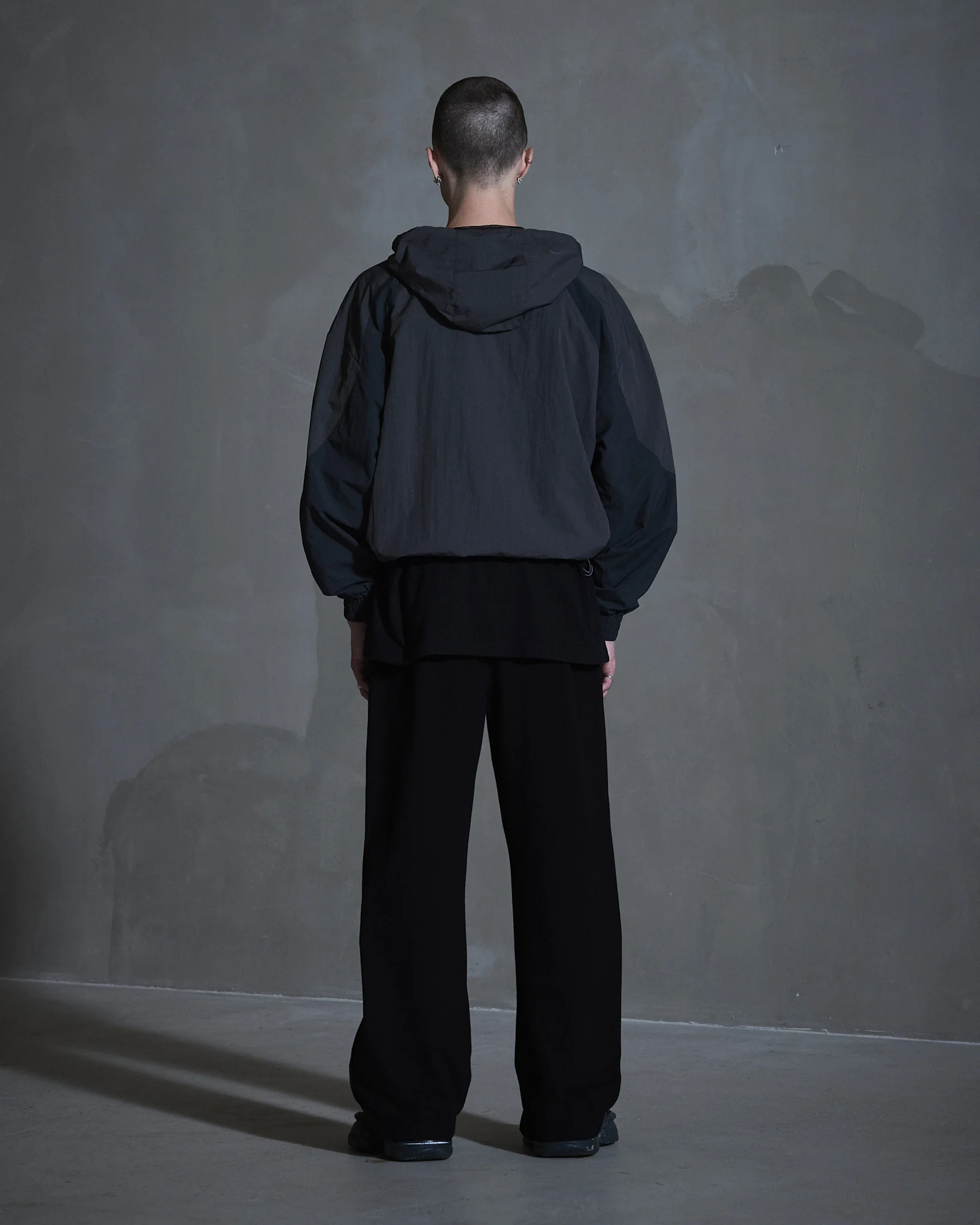 Crest Logo Track Jacket - Black - Image 3