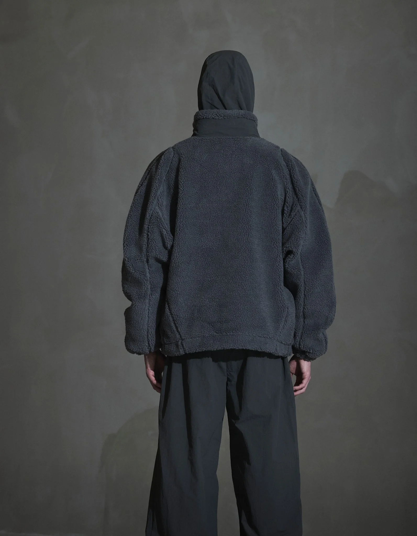 Silence Fleece Jacket - Ash Grey - Image 4