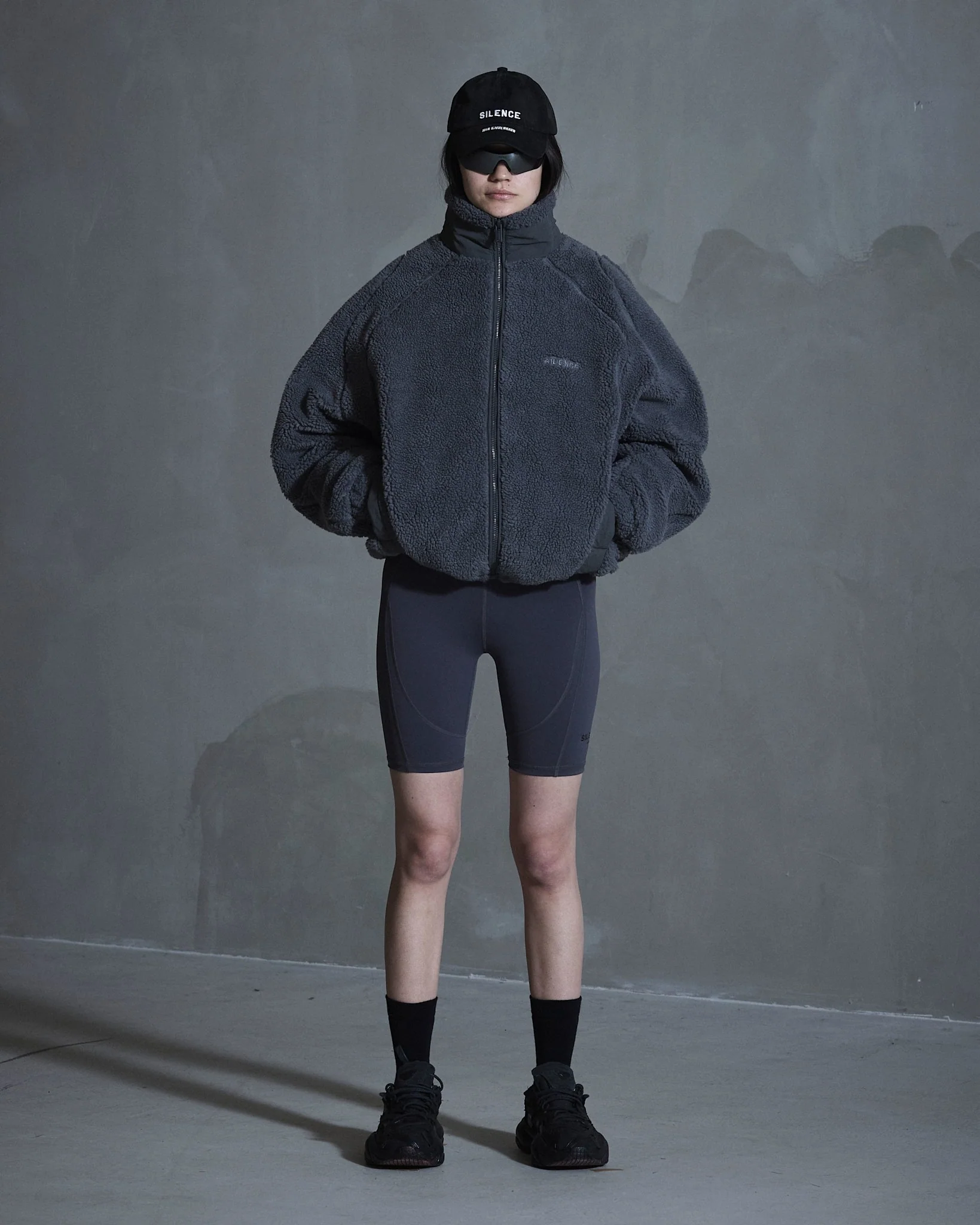 Silence Fleece Jacket - Ash Grey - Image 5