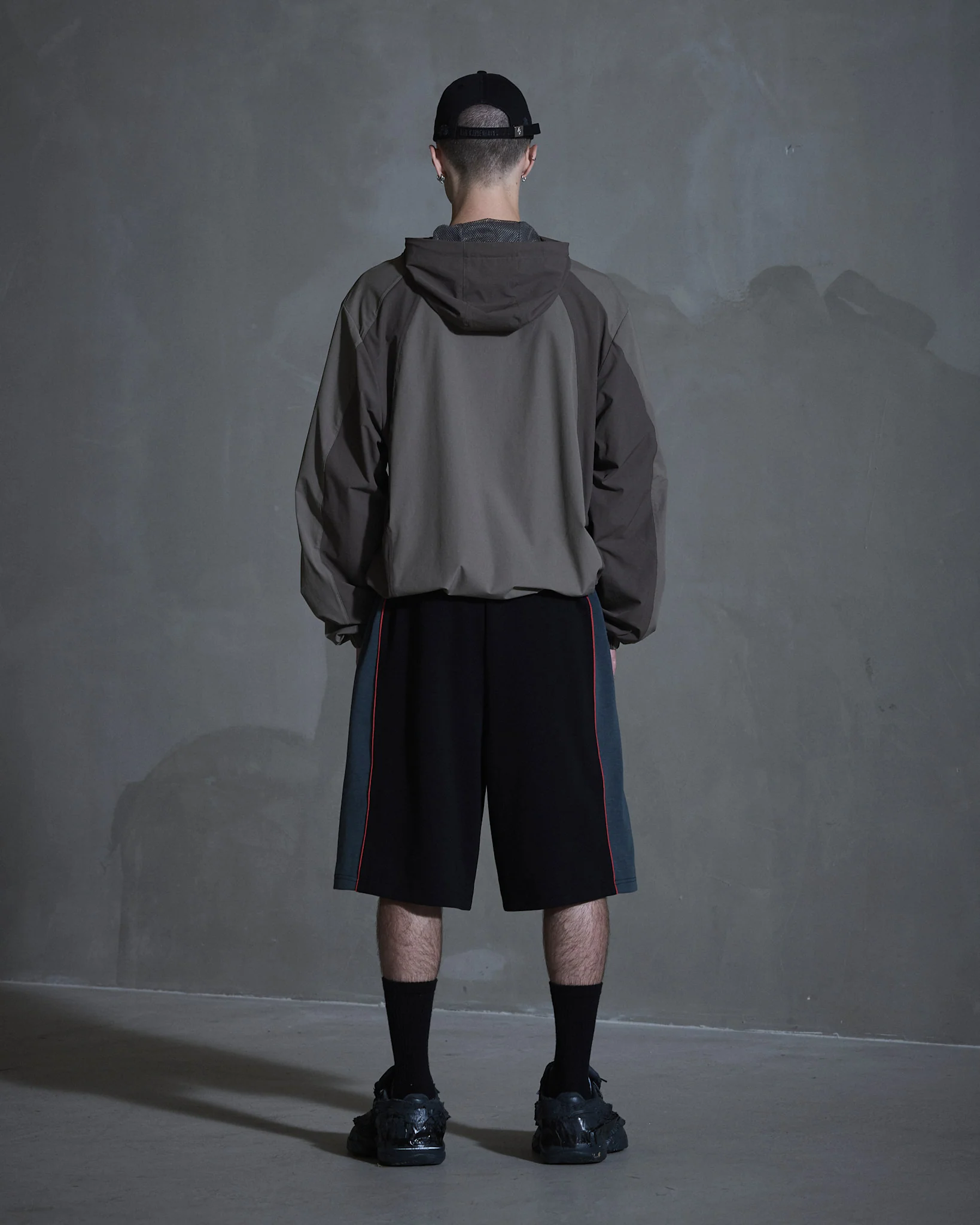 Technical Crest Anorak - Dusty Brown - Image 3